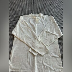 NWT Free People We The Free Heater Tee in Optic White Size XS